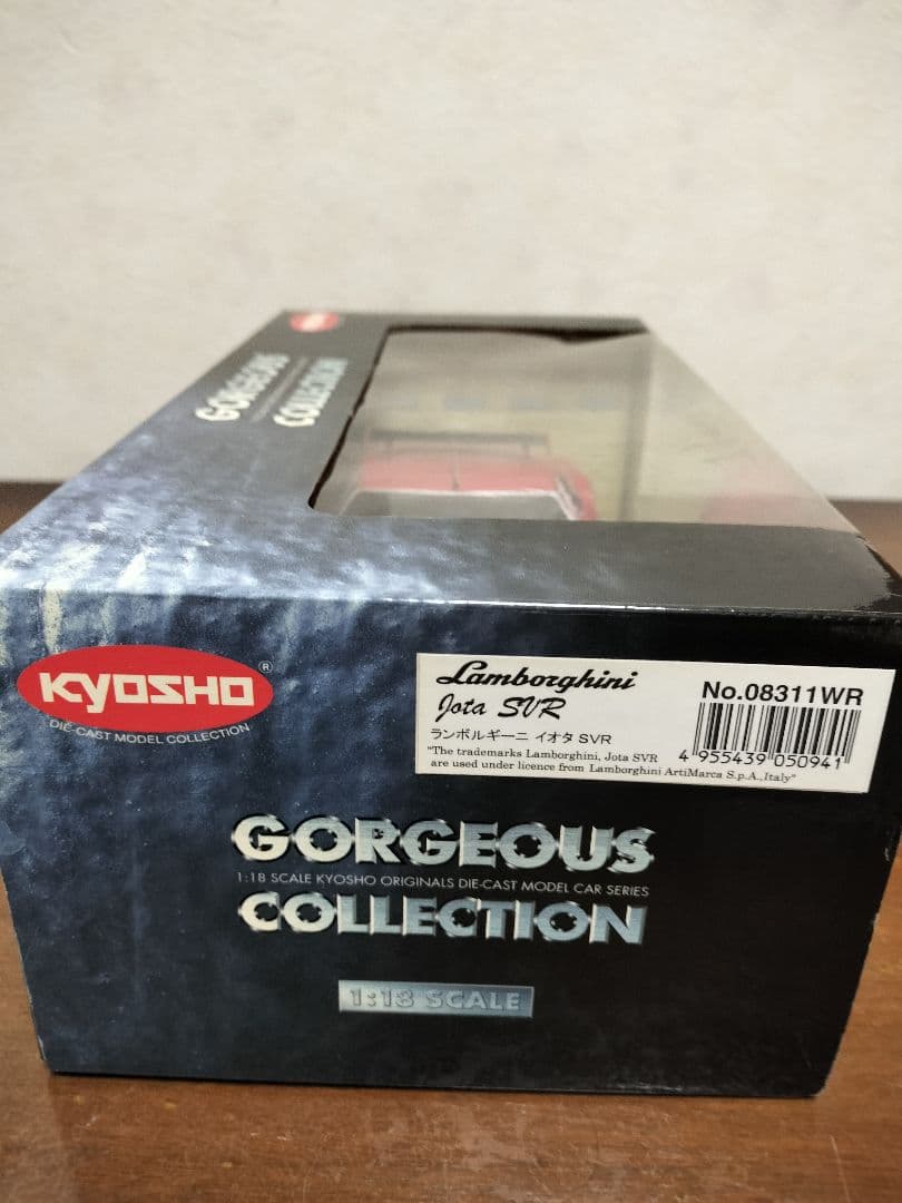 京商1/18 ランボルギーニ　イオタSVR　【絶版モデル新品未使用品】