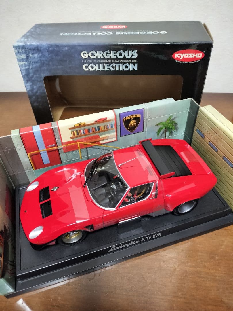 京商1/18 ランボルギーニ　イオタSVR　【絶版モデル新品未使用品】