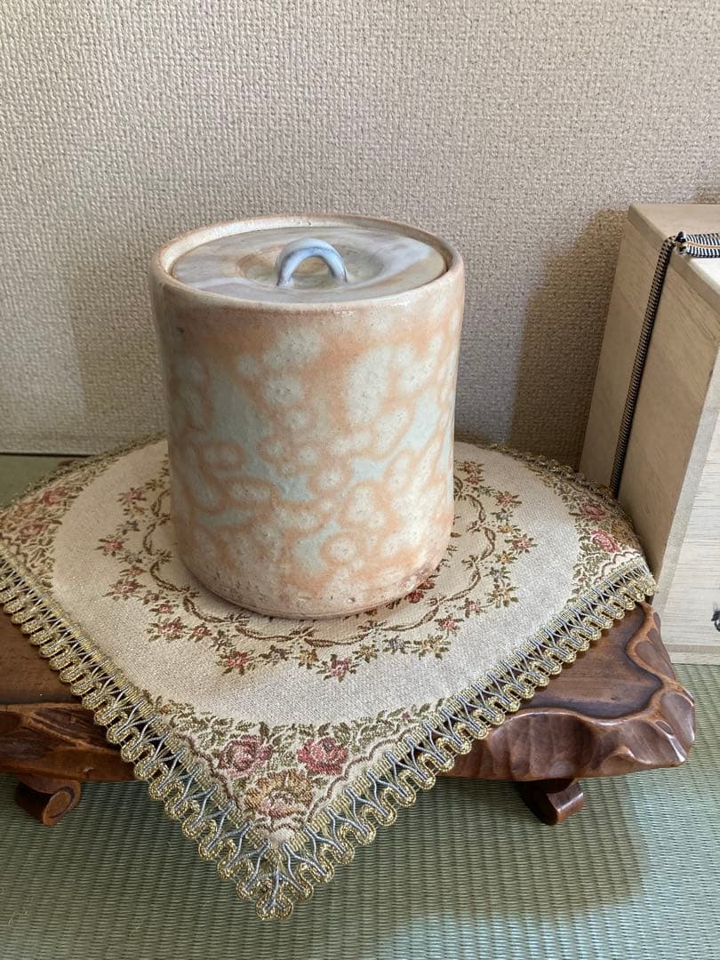 萩焼 林紅陽作 水指 萩焼 林紅陽 作 大井戸茶碗 | 小林漆