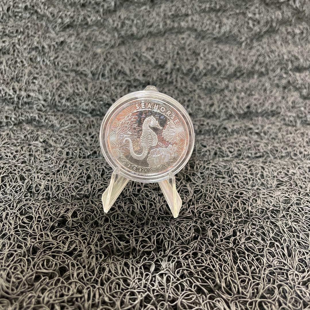 2021年サモア「タツノオトシゴ・シーホース」純銀 1オンス 2021年サモア「タツノオトシゴ・シーホース」純銀 1オンス 2021 Samoa