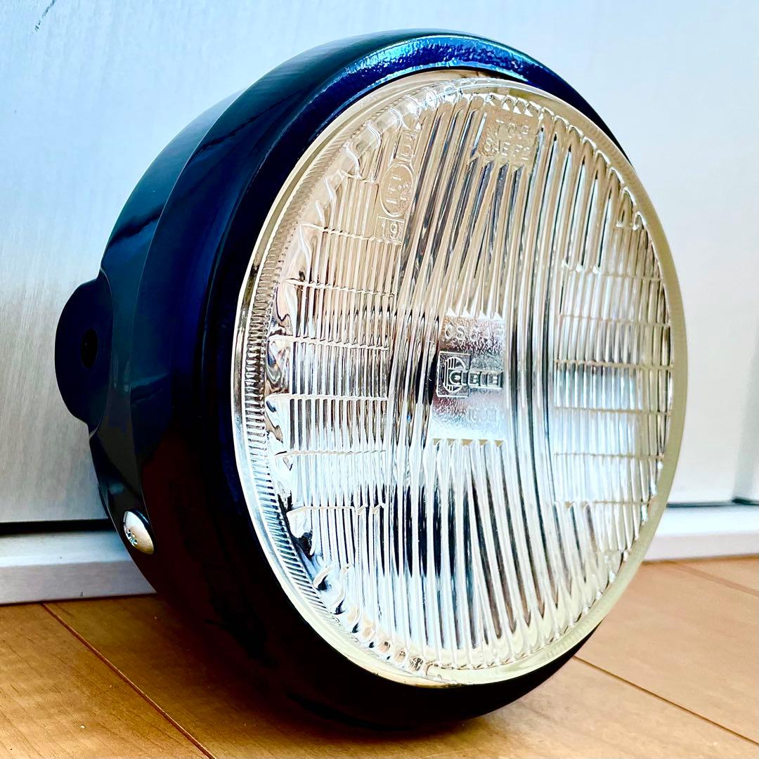 当時物 CIBIE シビエ 凹み ヘッドライト 160φ バブ マーシャル