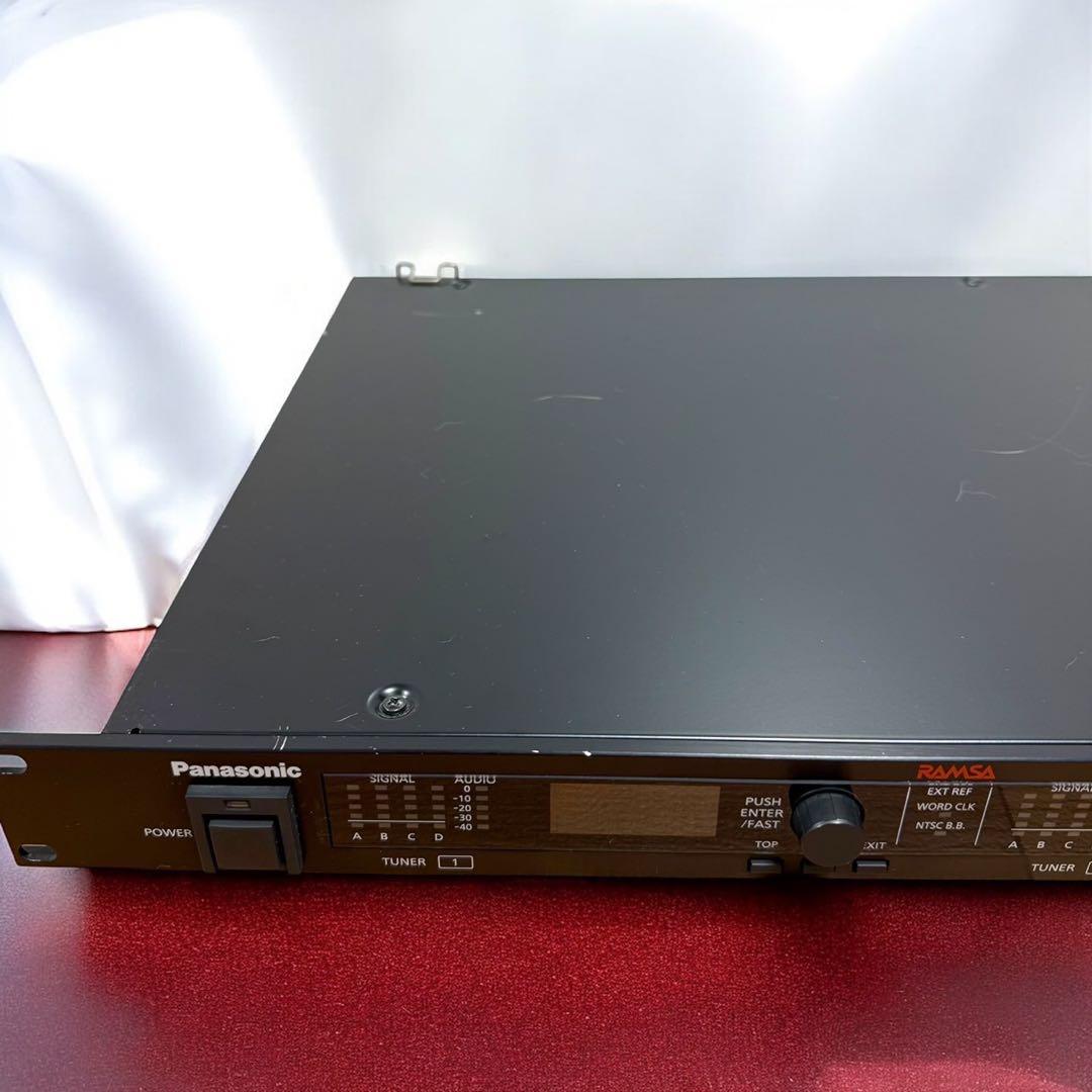 ☆希少動作品 パナソニック WX-DR120 デジタルワイヤレス受信機 据置型