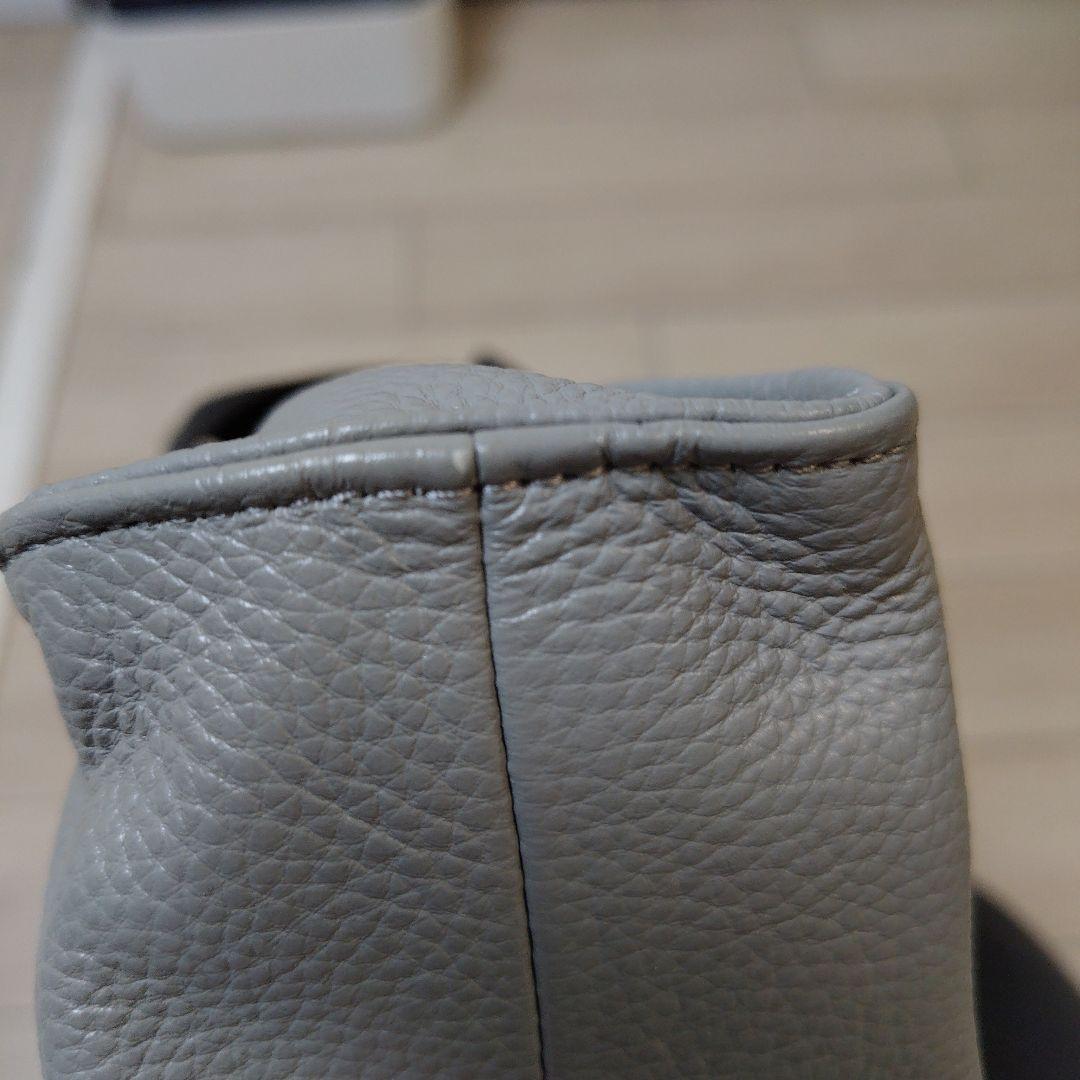 ear PAPILLONNER ワイドテープショルダーバッグ グレー