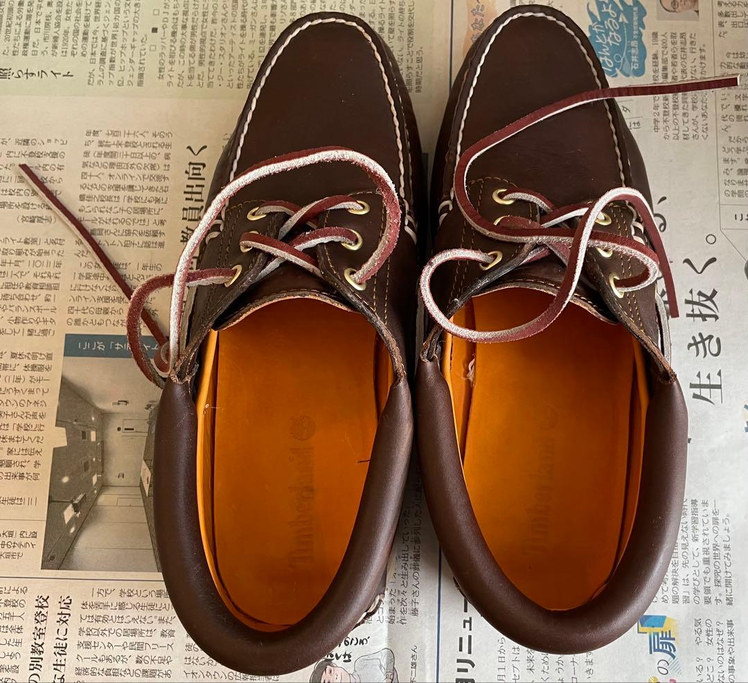 Timberland AUTHENTICS 3 EYE CLASSIC ブラウン