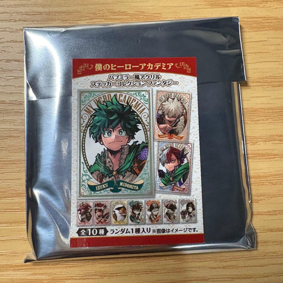 R**様 僕のヒーローアカデミア パブミラー風アクリルステッカー