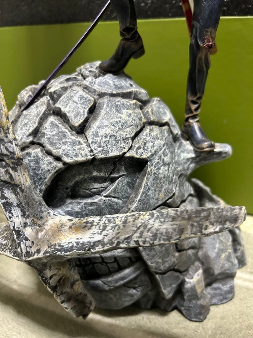 【希少品】 ワンピース ゾロvsピーカ フィギュア ガレージキット スタチュー