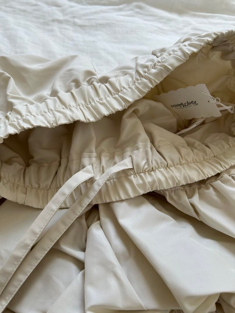 ロージーモンスター　バルーンキュロット　パールホワイト