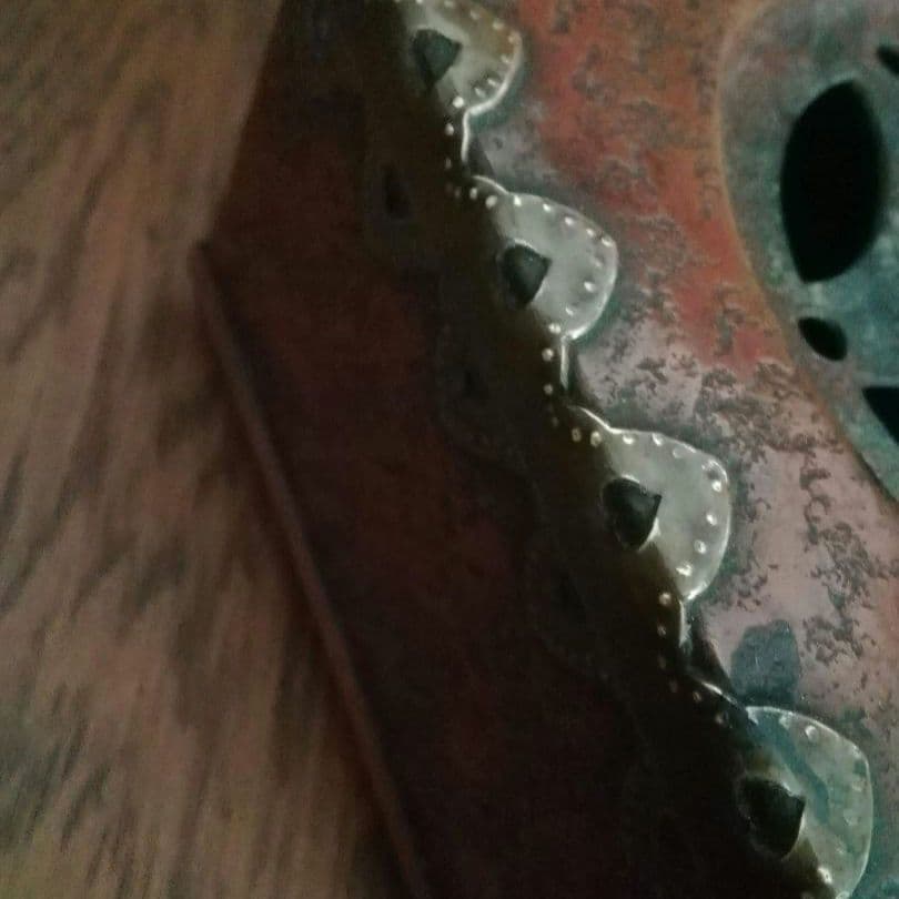 逸品　緋銅　毛織式　香炉　花活け　灰皿　松栄堂　明治金工　和骨董　アンティーク