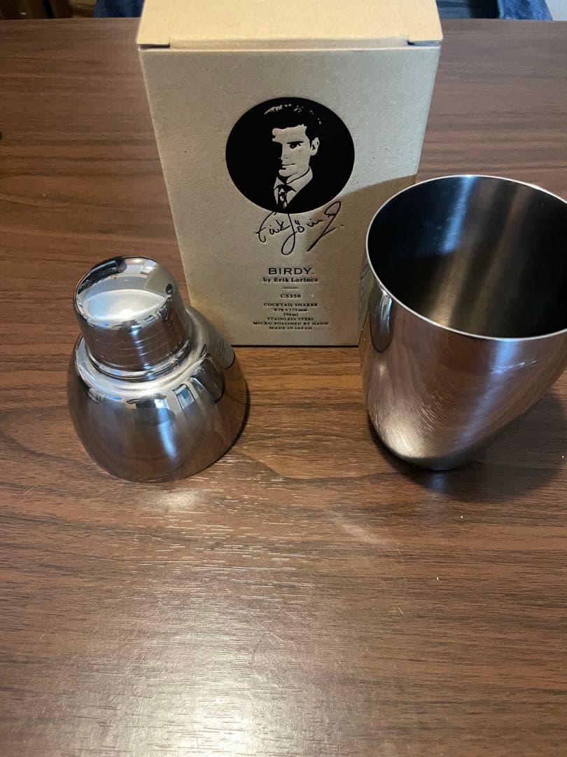 BIRDY. by Erik Lorincz CS350 カクテルシェーカー BIRDY. CS350 Cocktail Shaker 350ml