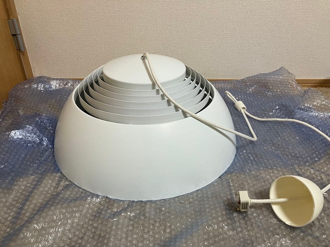 大塚家具 イタリアVianne製 ガラスシェード シャンデリア 2005年製の