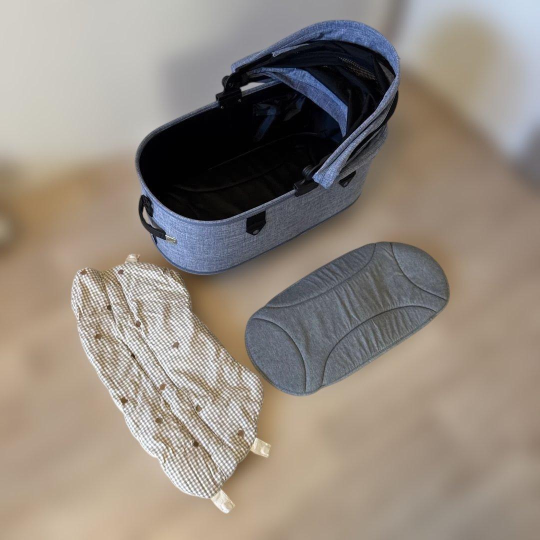 エアバギー DOME3 ラージ　コット　顎のせクッション　中敷　3点セット エアバギー DOME3 ラージ コット 顎のせクッション 中敷 3点セットの