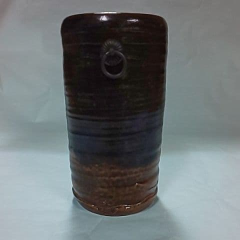 大樋焼  掛花生  花生  花瓶  茶道具