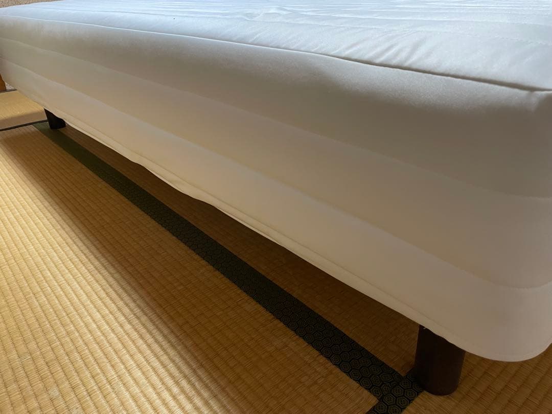 【無印良品】脚付マットレス・高密度ポケットコイル・セミダブル