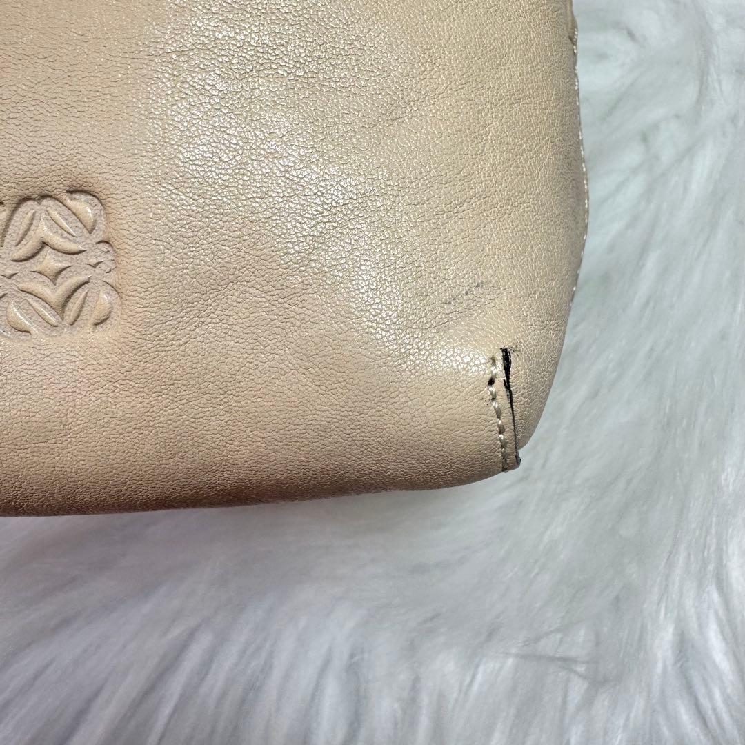 loewe ロエベ アナグラム　ショルダーバッグ　ミニバッグ　レザー