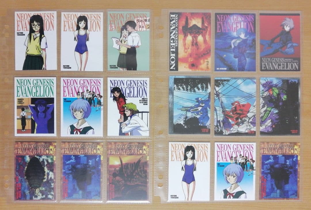 カードダスマスターズ 新世紀エヴァンゲリオン 第壱集&第弐集フルコンプ+プロモ