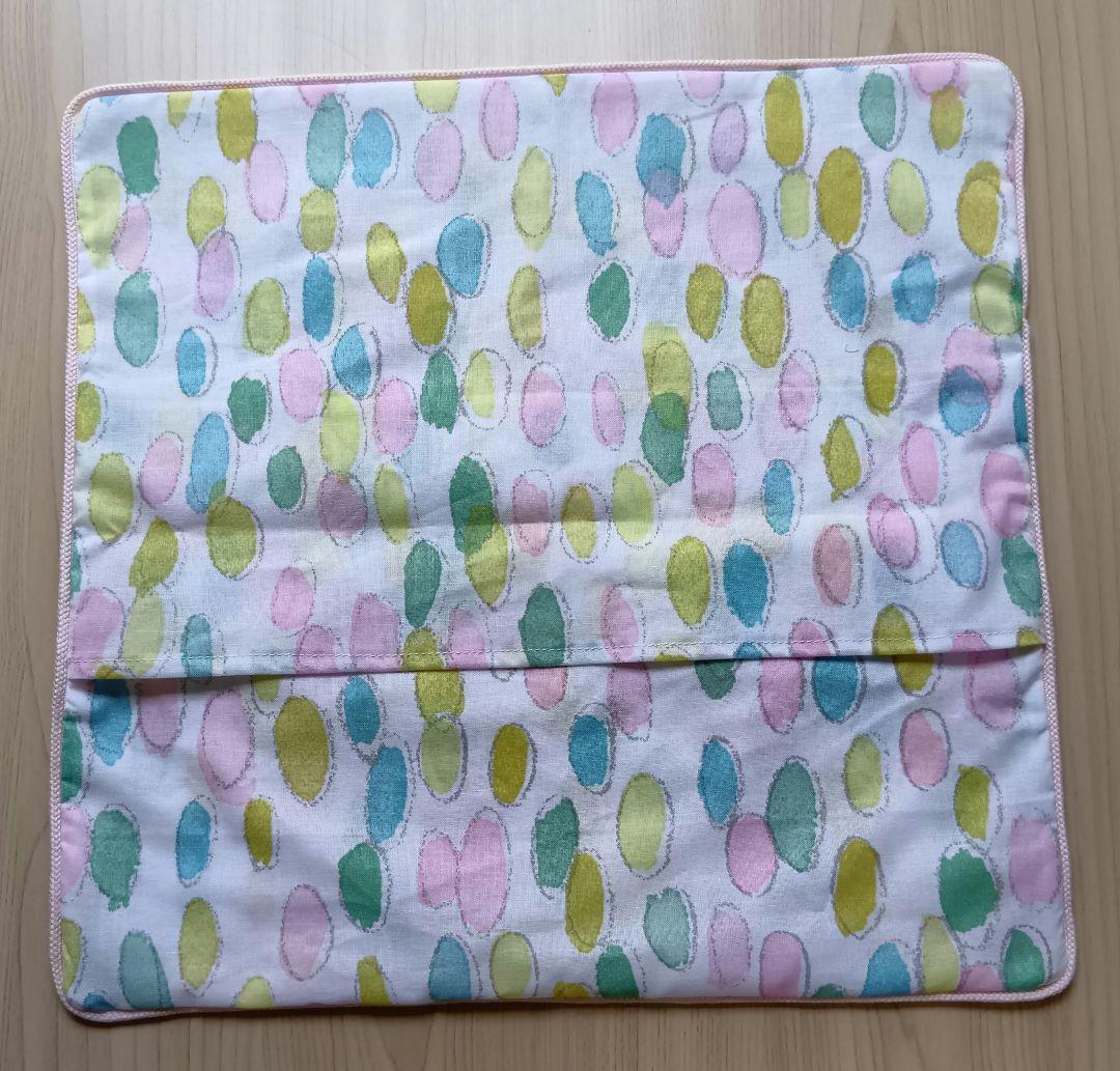 いくらどんページ☆両面run run run☆パイピングクッションカバー♪