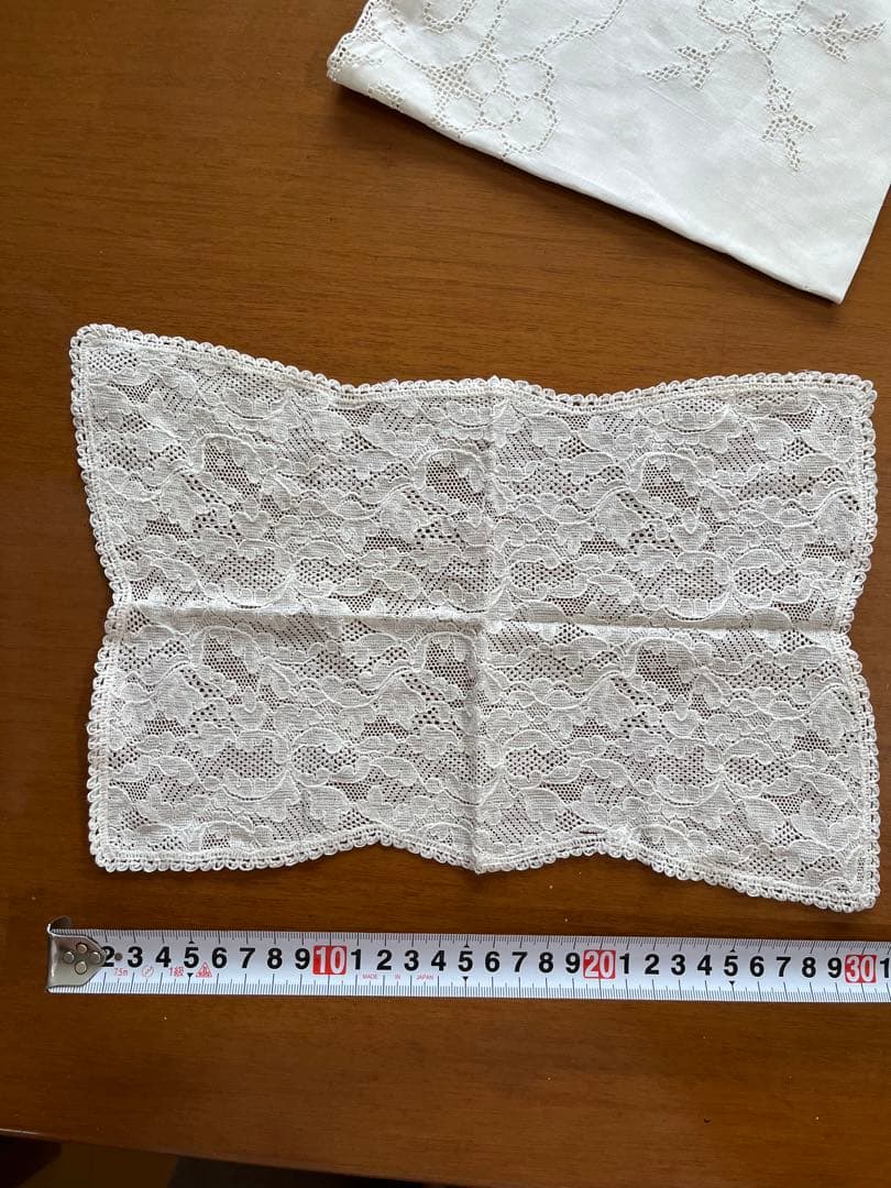 アンティーククロス ホワイト9枚set♪