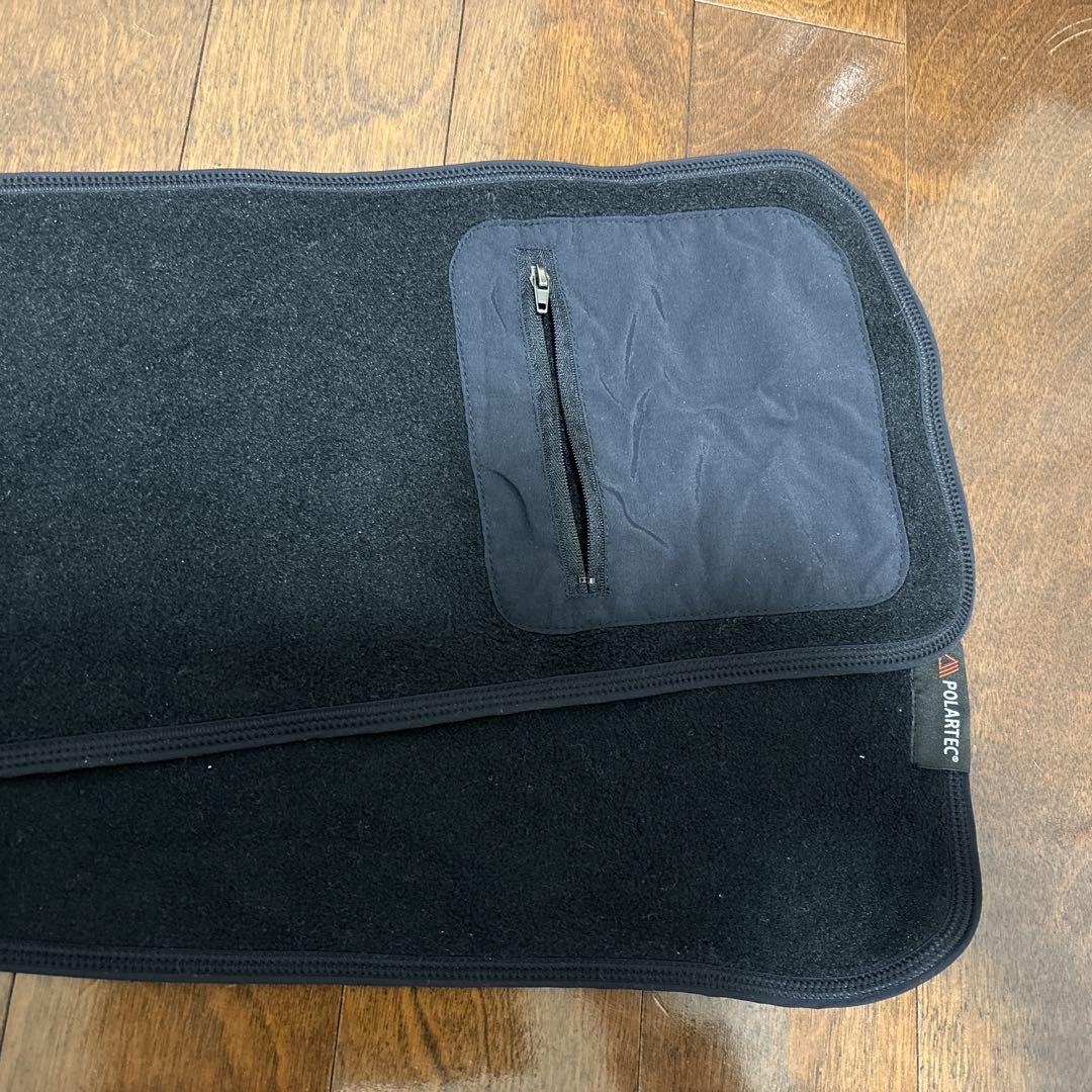 シュプリーム ブランケット フリース　マフラー　ブラック　ポーラテック 膝掛け