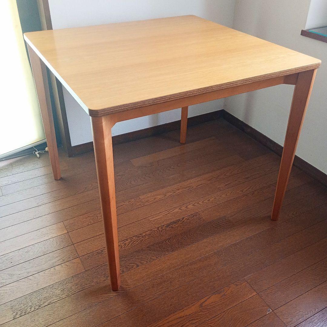 【アンデス倉庫】グッドデザイン賞【天童木工】ブックテーブル木製机/USED