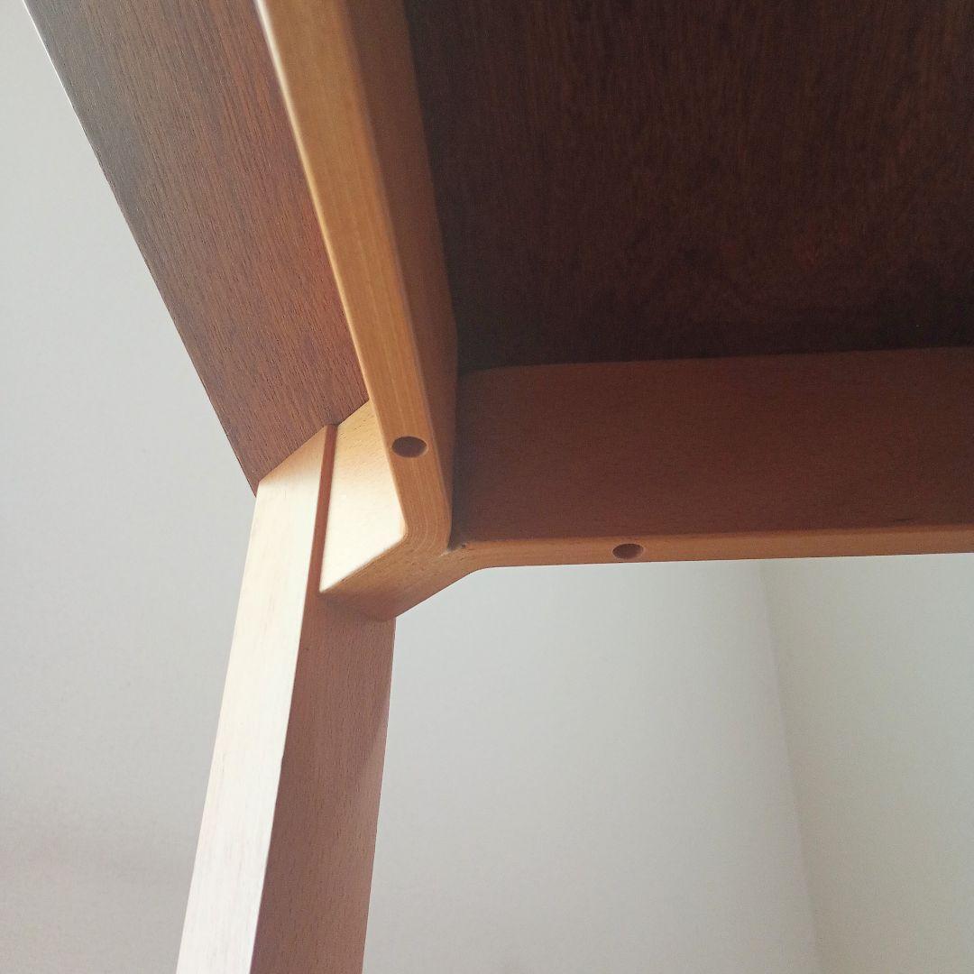 【アンデス倉庫】グッドデザイン賞【天童木工】ブックテーブル木製机/USED