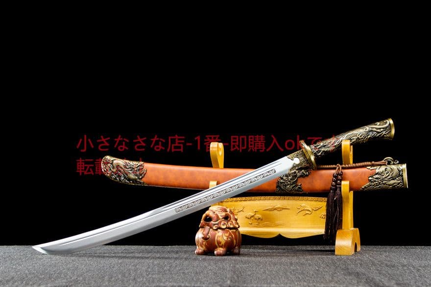 キリン清刀-高性能マンガン鋼   古兵器 武具　刀装具　日本刀　模造刀 居合刀