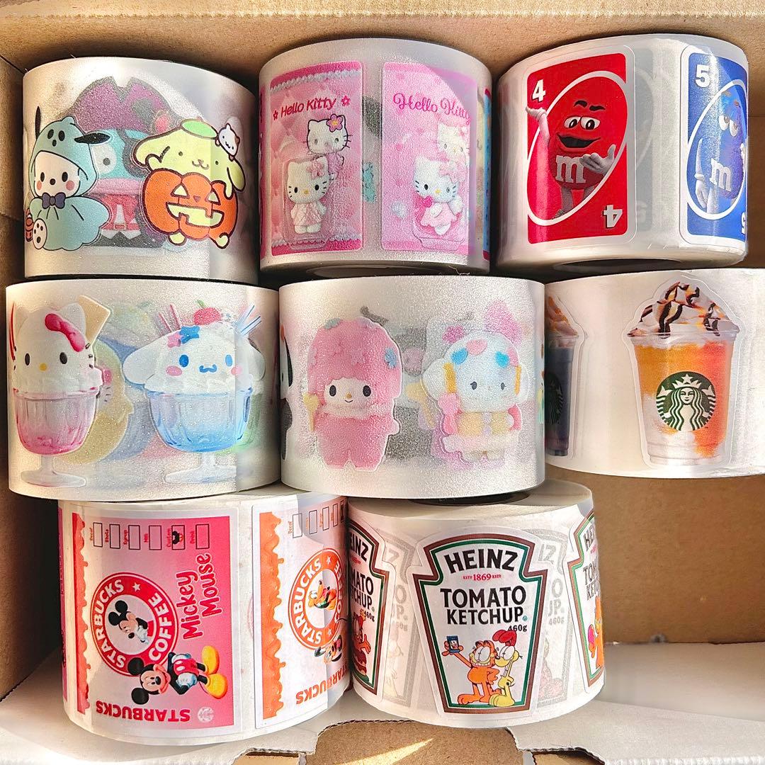 リオ アメキャラ ロールシールセット