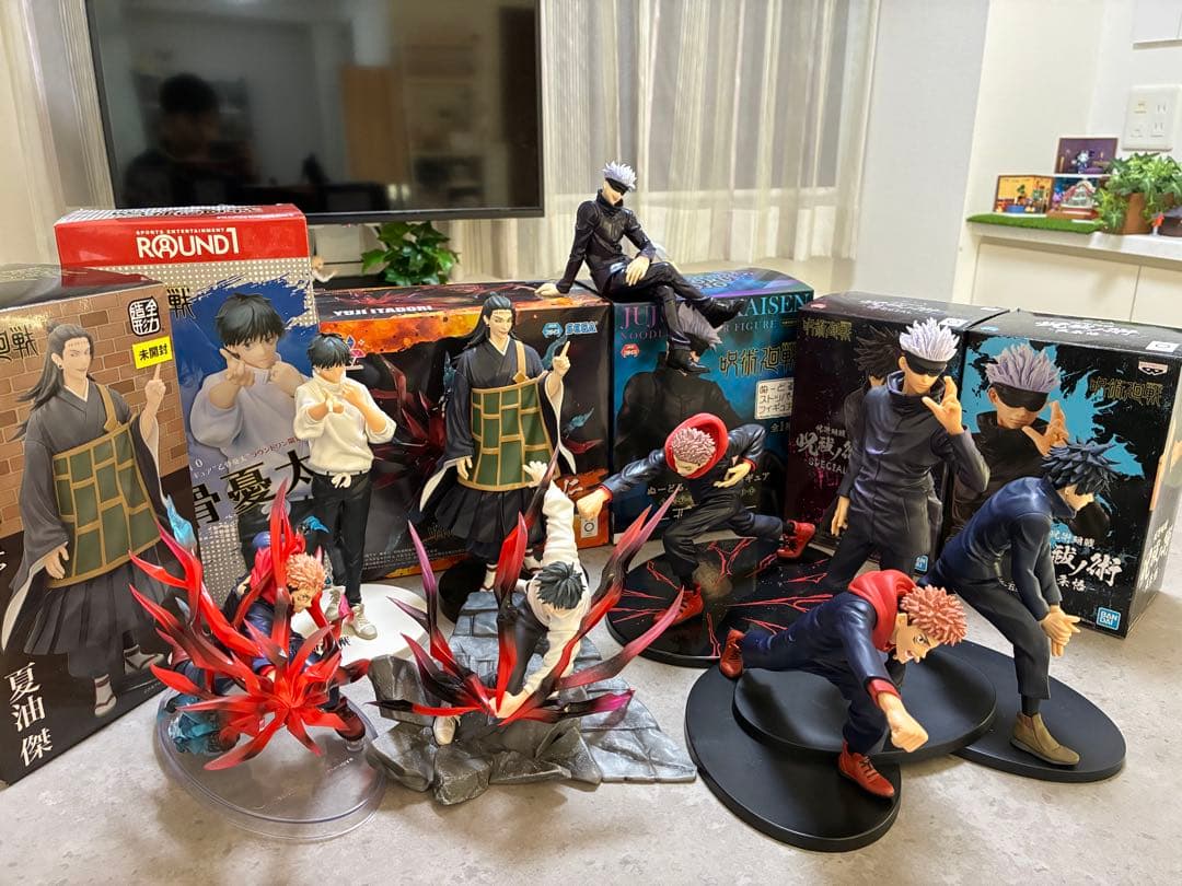 呪術廻戦 フィギュアセット 複数体