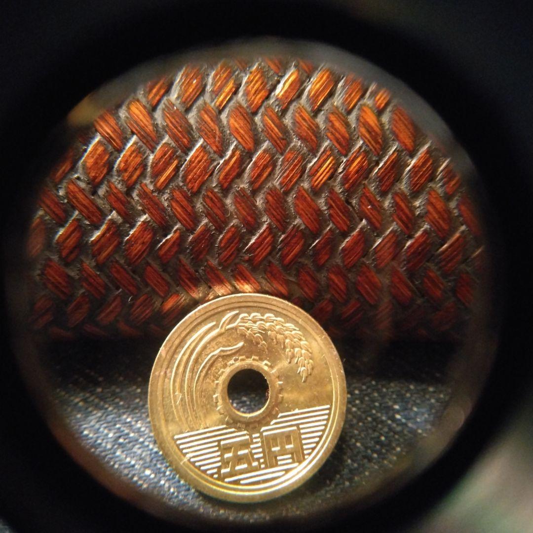 明治時代？編み込み皮革眼鏡ケースと眼財布セット 骨董