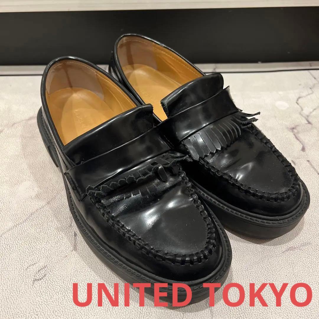 UNITED TOKYO プラットフォームローファー