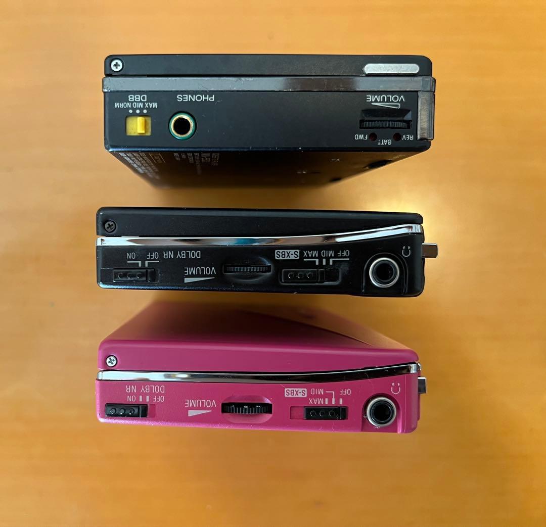 Sony WM−550C 、Panasonic RQ-S33＆S15 ジャンク