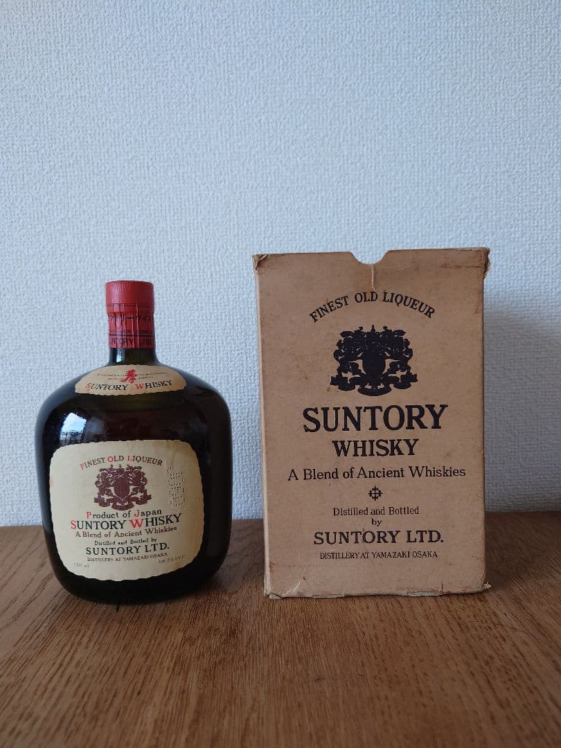 希少】特級表示/中之島時代 サントリーオールド 寿 43度760ml 箱付き