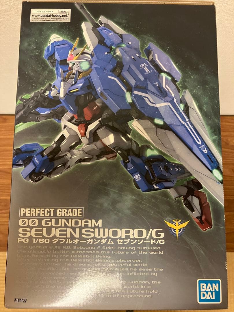 ロボット BANDAI PG 00 GUNDAM SEVEN SWORD/G