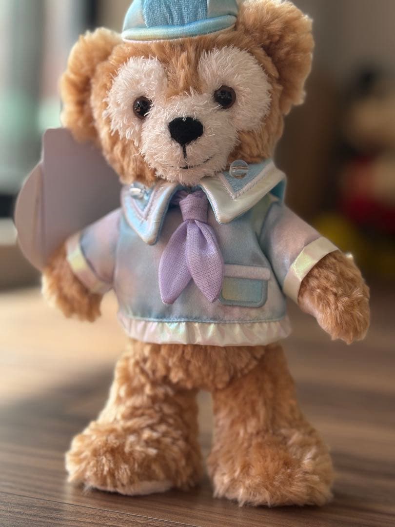 カラフルハピネス 20周年　ダッフィー　ポージープラッシー バケパ