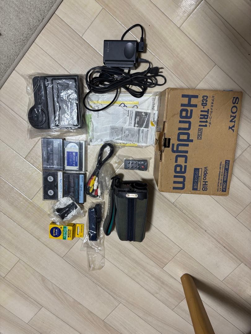★ダビングに最適！SonyCCD-TR11 8ミリビデオカメラ