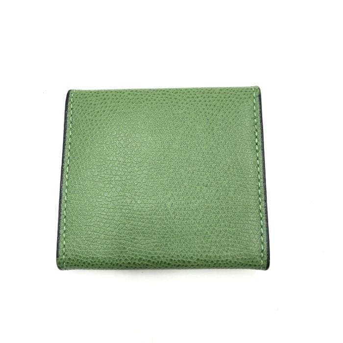 ヴァレクストラ Valextra ケース 小銭入れ ミニ財布 グリーン 緑