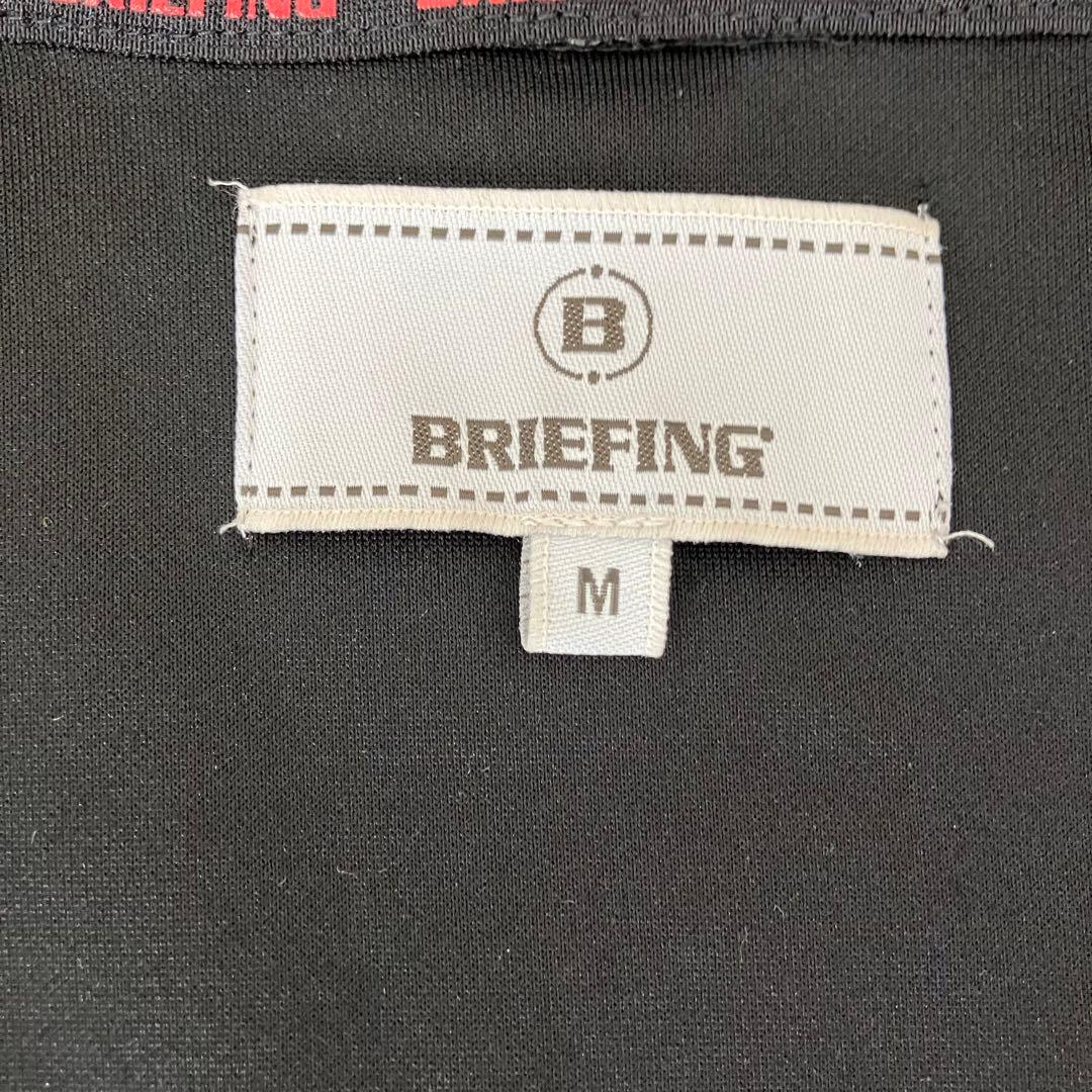 【美品】ブリーフィング WARM 3D LOGO PARKA 黒 M