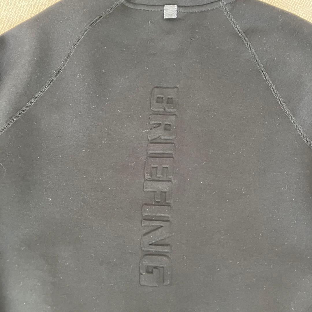 【美品】ブリーフィング WARM 3D LOGO PARKA 黒 M