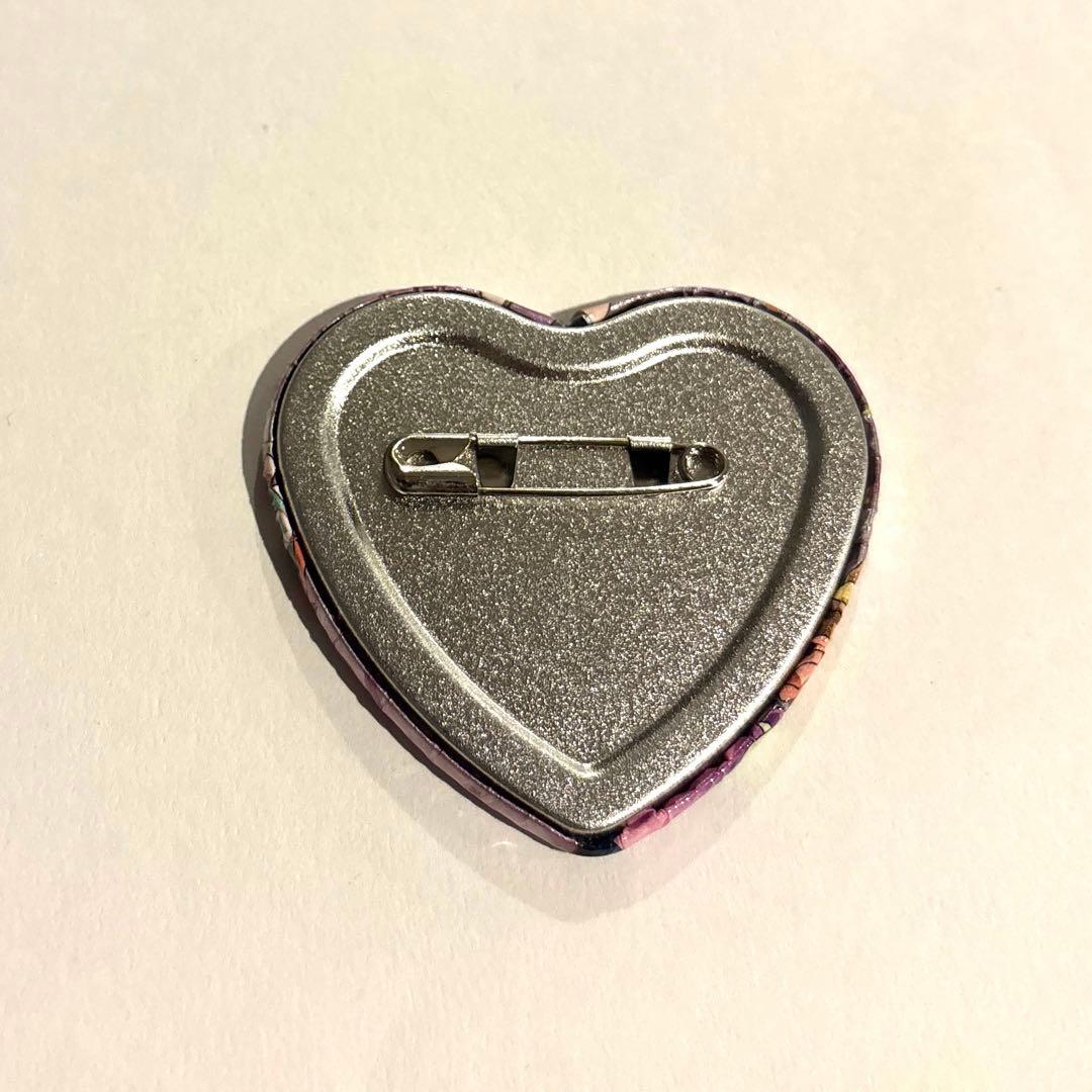 忍たま乱太郎 浜守一郎 ナンジャタウン ハート缶バッジ たまご探しの段