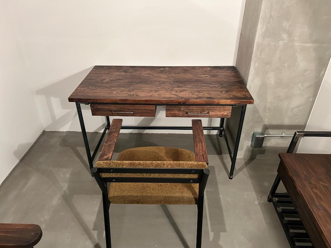 インダストリアルブランチ【ワークデスク（展示品）】アイアン家具