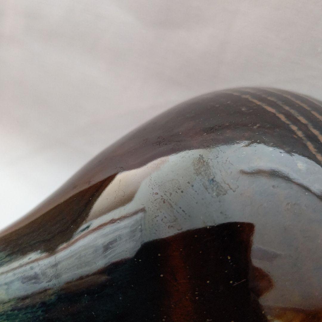 高取花入 鬼丸壁山 茶道具