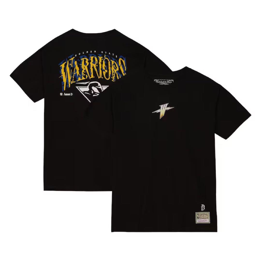 Agust D D-DAY SUGA NBA Tシャツ WARRIORS BTS