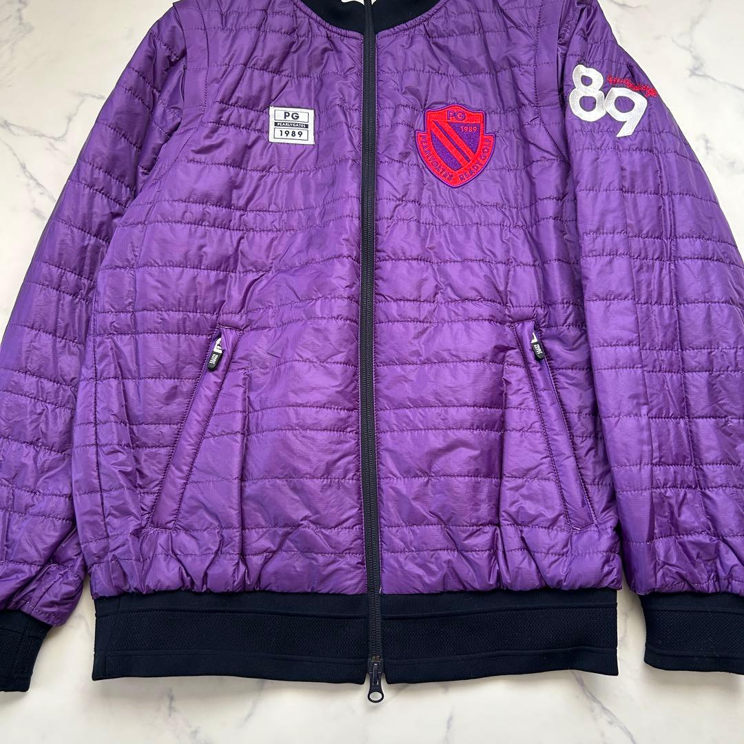 美品 パーリーゲイツ 4ウェイ ブルゾン リバーシブル カタログ掲載商品 ロゴ