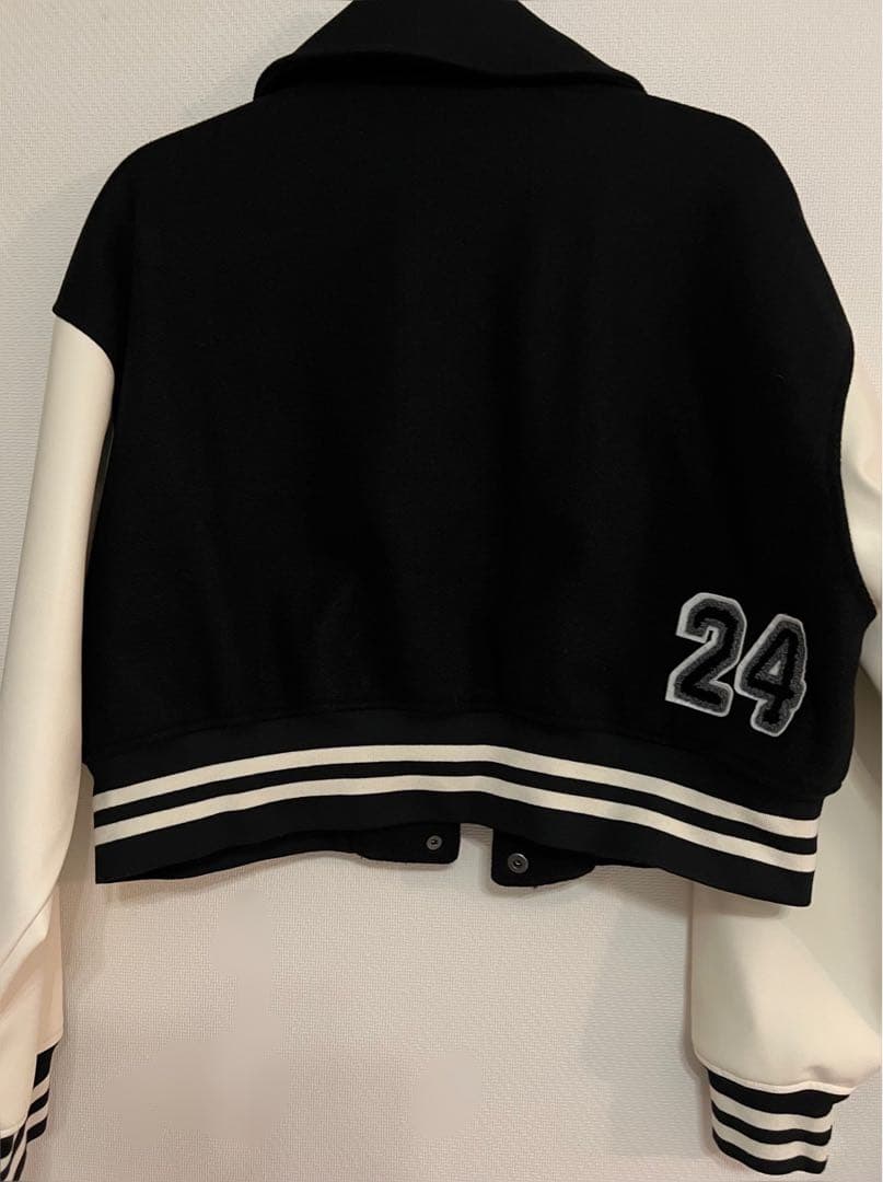 ワンエン 哲汰 TETTA スタジャン ワッペン付き ワンちゃん ジャケット