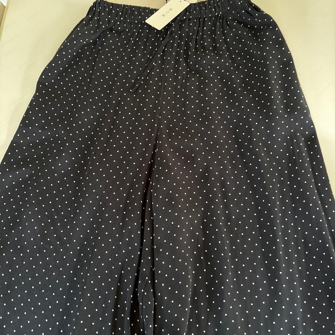 ☆新品タグ付☆アーバンリサーチ 【かぐれ】 ガウチョ パンツ ドット