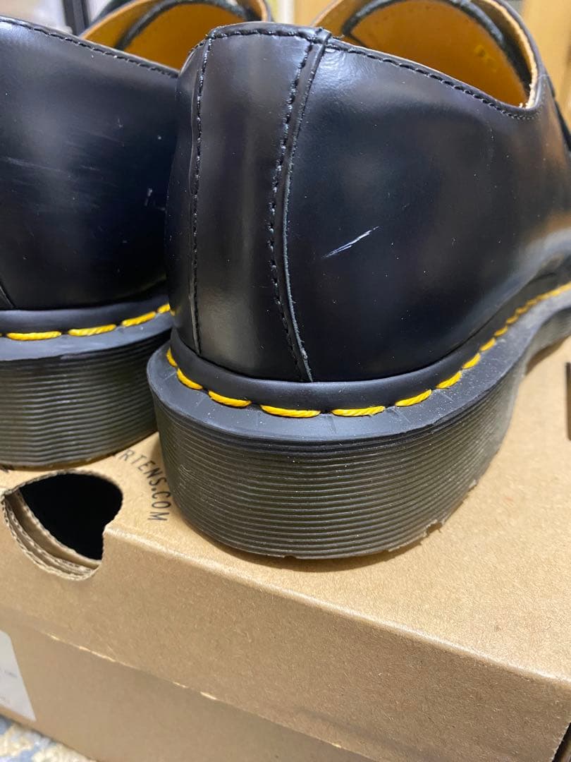 Dr. Martens ブラック レースアップシューズ