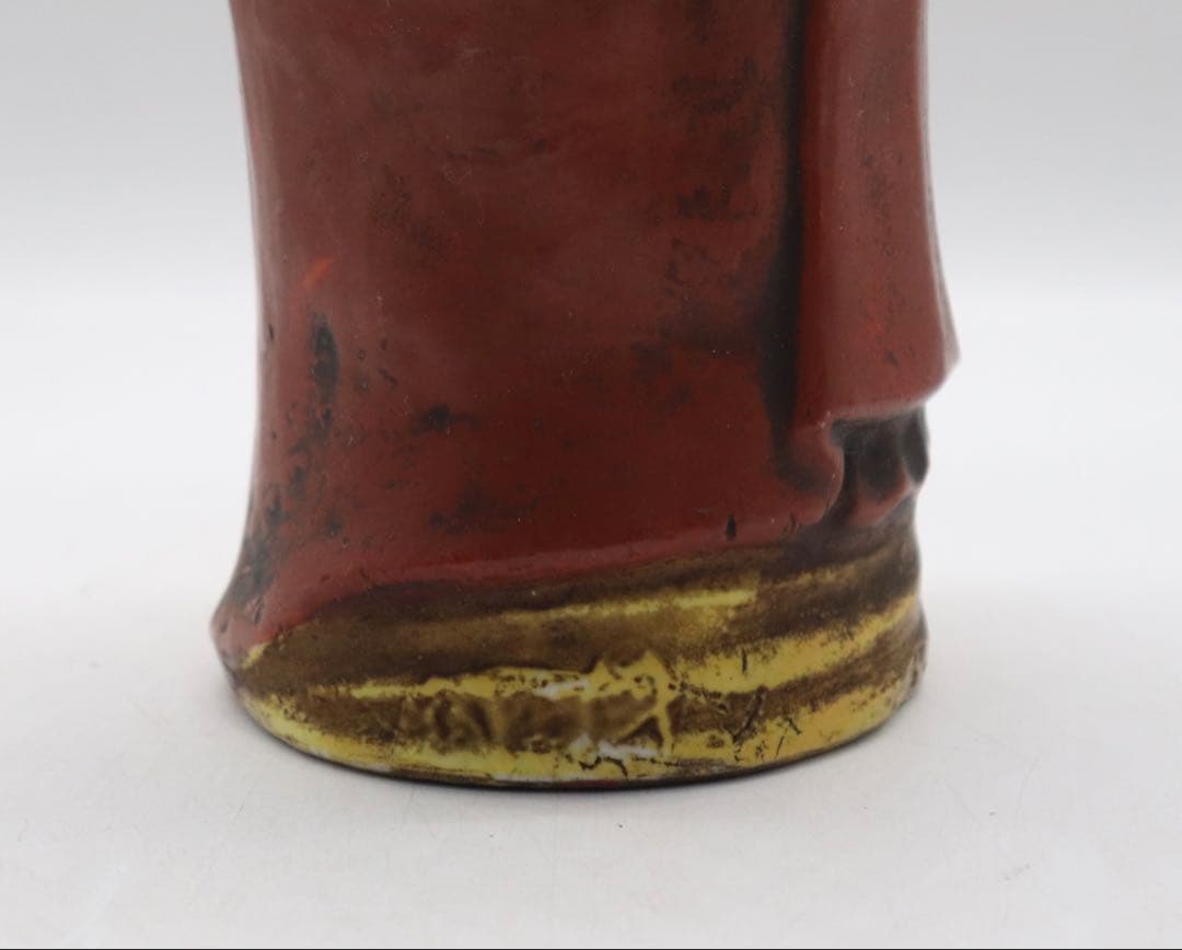 時代　九谷　焼達磨　置物　送料込み250826