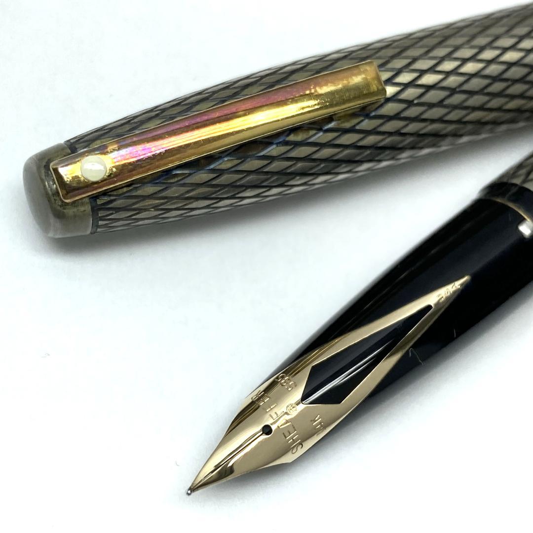 シェーファー万年筆 14金ペン先 STERLING SILVER