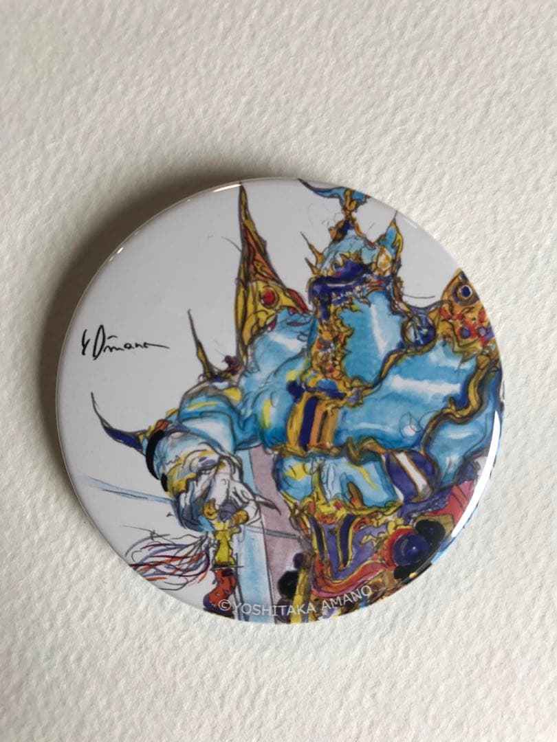 天野喜孝展 ガチャ 限定缶バッジ エクスデス - メルカリ