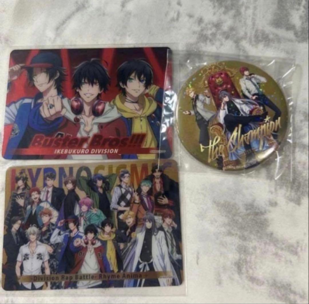 ヒプノシスマイク アニメイト特典 缶バッジ カード - メルカリ