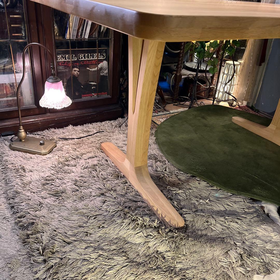 カリモク　オークソリッド　ダイニングテーブル ピュアオーク